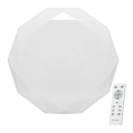 LED Dimmeres mennyezeti lámpa DIAMANT LED/25W/230V + távirányító
