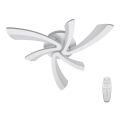 LED Dimmeres mennyezeti lámpa FLORANCE 2xLED/30W/230V + távirányító