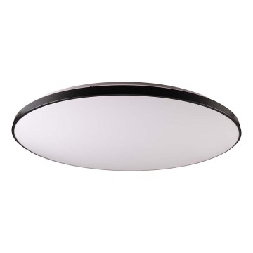LED Dimmeres mennyezeti lámpa KERN LED/80W/230V 3000-6000K átm. 80 cm fekete + távirányító