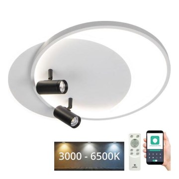 LED Dimmeres mennyezeti lámpa LED/65W/230V 3000-6500K fehér + távirányító