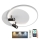 LED Dimmeres mennyezeti lámpa LED/65W/230V 3000-6500K fehér + távirányító