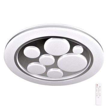 LED Dimmeres mennyezeti lámpa PLANET LED/72W/230V átm. 48 cm 3000-6500K + távirányító