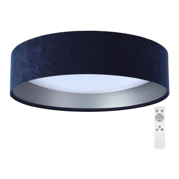 LED Dimmeres mennyezeti lámpa SMART GALAXY LED/24W/230V átm. 44 cm kék/ezüst 3000-6500K + távirányító