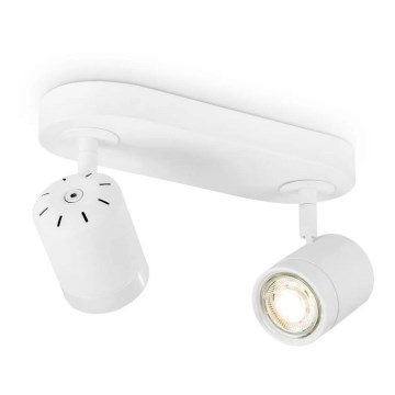 LED Dimmeres spotlámpa MANU 2xGU10/5,8W/230V fehér