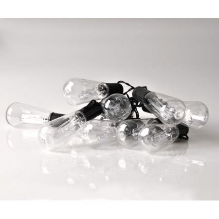 LED díszfüzér EDISON 2,65 m 10×LED/2×AA