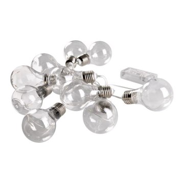 LED díszfüzér SMOLDER 2,1 m 10xLED/2xAA