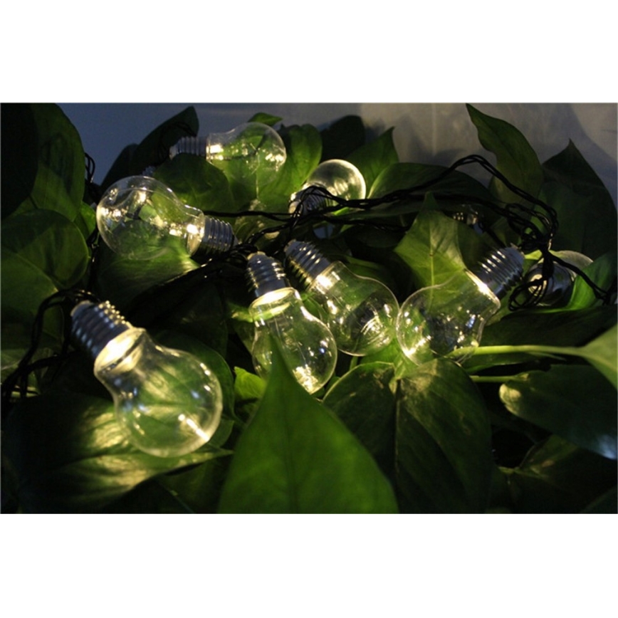 LED díszfüzér SMOLDER 2,1 m 10xLED/2xAA