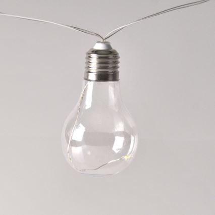 LED díszfüzér SMOLDER 2,1 m 10xLED/2xAA