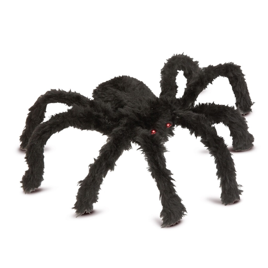 LED Díszlánc HALLOWEEN LED/5V/8 funkciós pókháló + távirányító