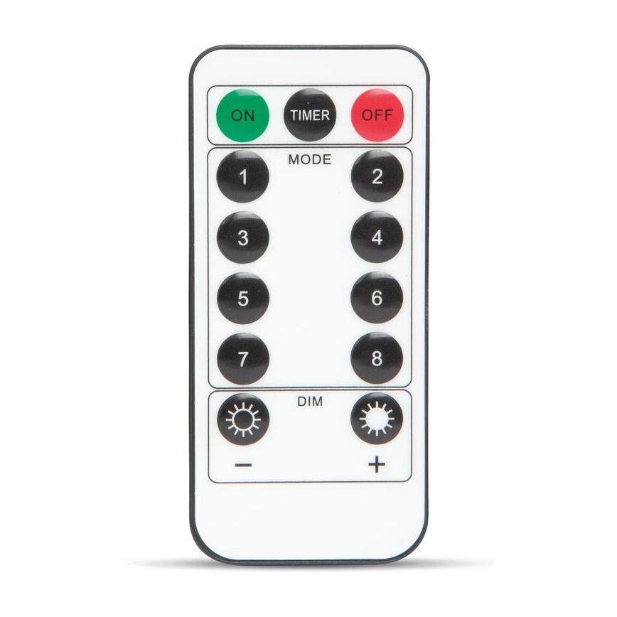 LED Díszlánc HALLOWEEN LED/5V/8 funkciós pókháló + távirányító