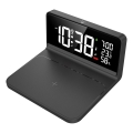 LED ébresztőóra LCD kijelzővel és Qi vezeték nélküli töltéssel LED/10W/230V