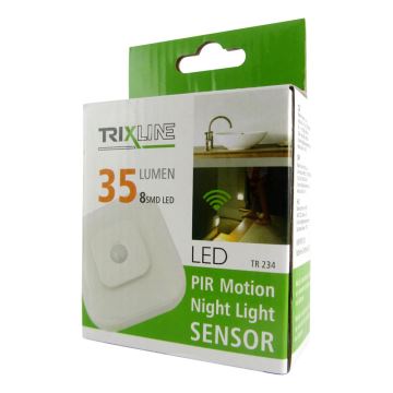 LED Éjjeli lámpa érzékelős LED/0,5W/3xAAA fehér