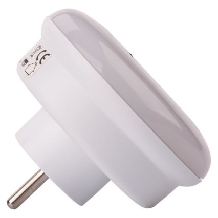 LED Éjszakai fény fényérzékelővel konnektoros 3xLED/0,63W/230V