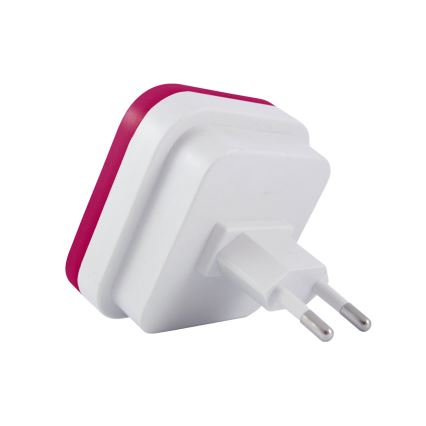 LED Éjjeli lámpa érzékelős LED/0,5W/230V rózsaszín