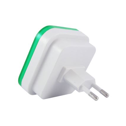 LED Éjjeli lámpa érzékelős LED/0,5W/230V zöld