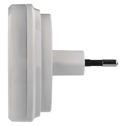 LED éjszakai lámpa alkonykapcsolóval LED/0,3W/230V