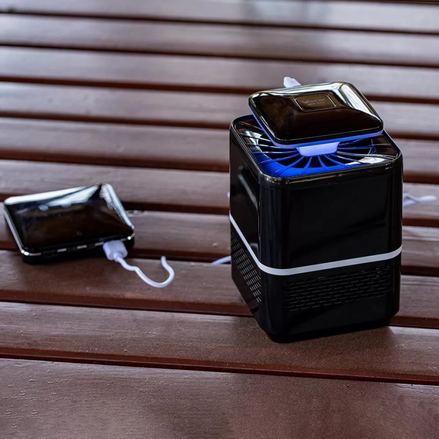 LED Elektromos rovarcsapda USB/5V 40 m²