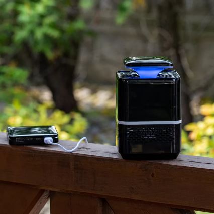 LED Elektromos rovarcsapda USB/5V 40 m²