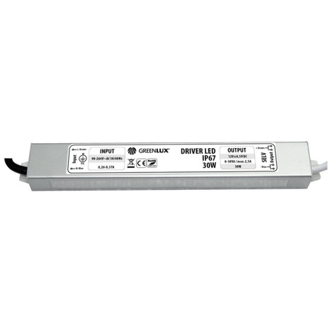 LED elektromos transzformátor 12V/30W