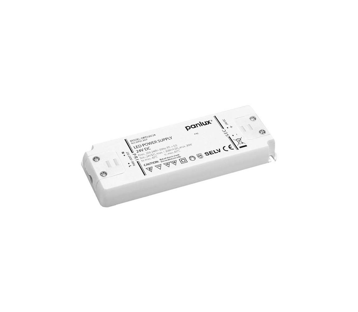 LED elektronikus transzformátor 30W/230/24V DRT030/24