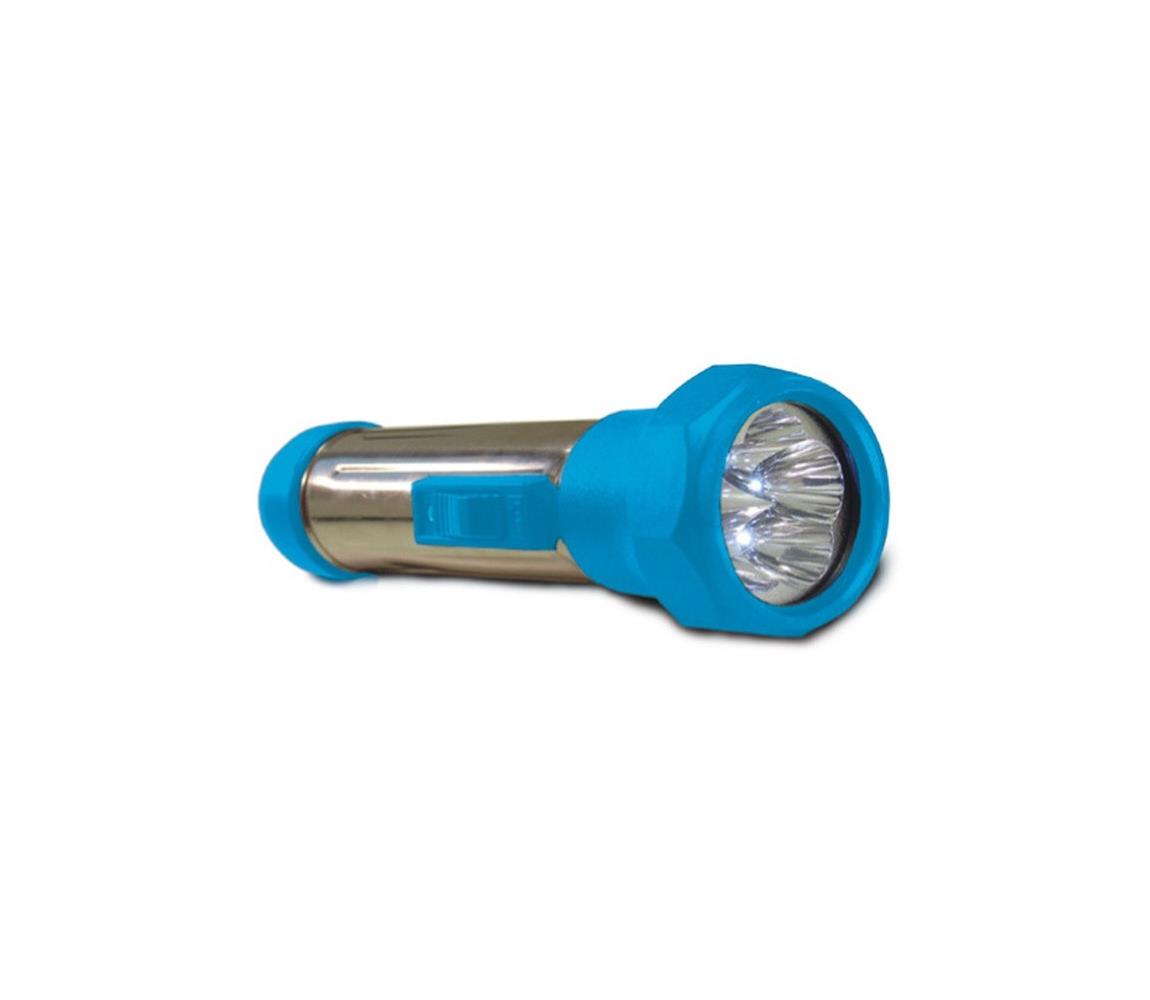 LED Elemlámpa BATERKA LED/0,4W/2xD kék