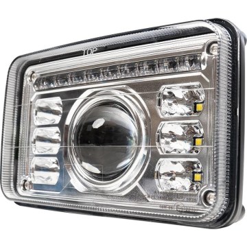 LED első fényszóró traktorhoz LED/69W/10-30V IP69 5700K téglalap alakú