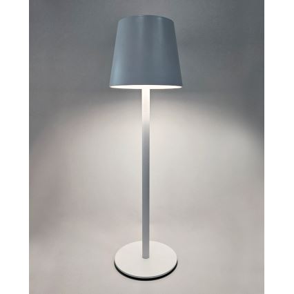 LED érintős asztali lámpa, állítható fényerővel LED/5W/5V USB 1200 mAh fehér