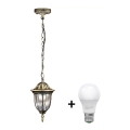 LED-es kültéri csillár FLORENCJA 1xE27/10W/230V IP43