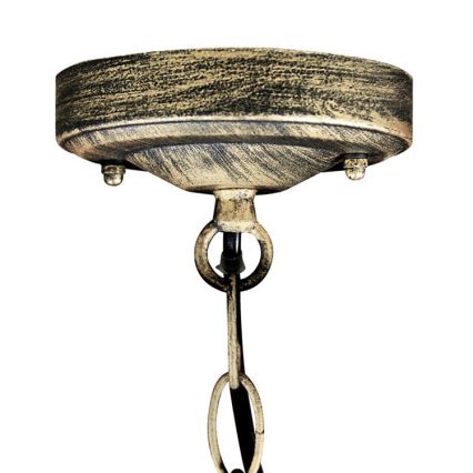 LED-es kültéri csillár FLORENCJA 1xE27/10W/230V IP43