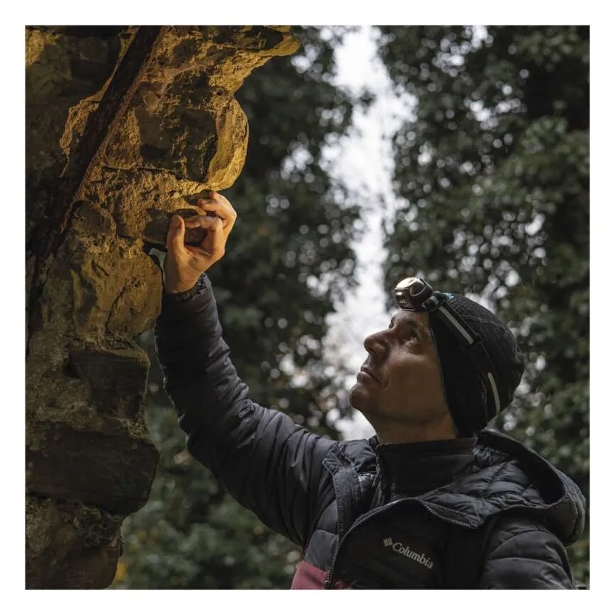 LED-es újratölthető fejlámpa LED/USB 1200 mAh