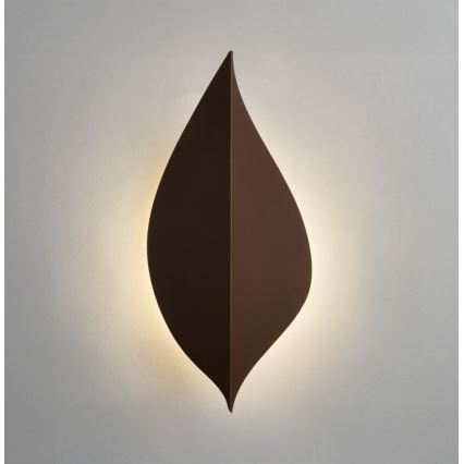 LED fali lámpa AMALFI LED/10W/230V barna
