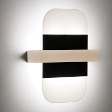 LED fali lámpa APRIL LED/6W/230V fehér/fekete