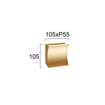 LED fali lámpa ARIELLA LED/8W/230V aranyszínű