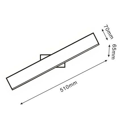 LED fali lámpa BERNADETTA LED/10W/230V 4000K fehér