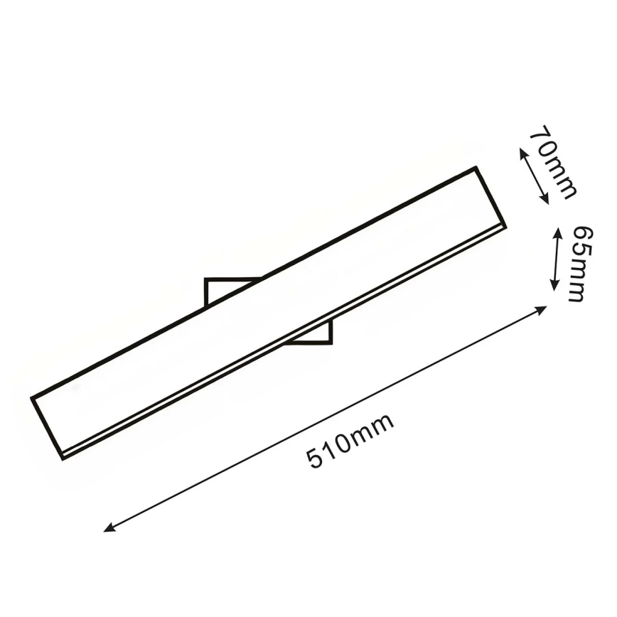 LED fali lámpa BERNADETTA LED/10W/230V 4000K fehér