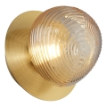 LED fali lámpa BOLLA LED/3W/230V arany/füstös bézs