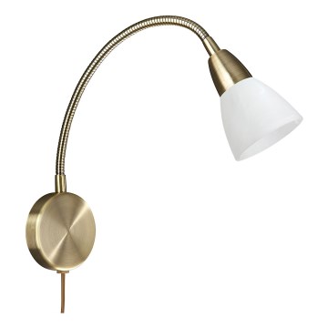 LED fali lámpa kapcsolóval SINGLE SPOT 1xE14/6W/230V