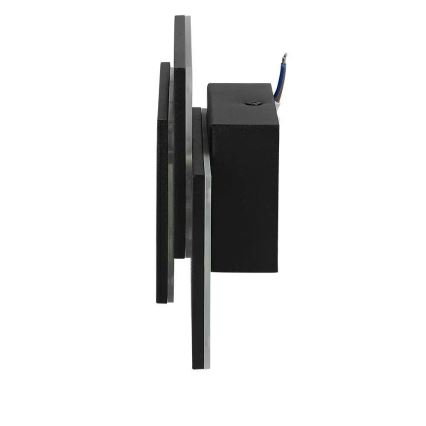 LED Fali lámpa LED/12W/230V 3000K fekete