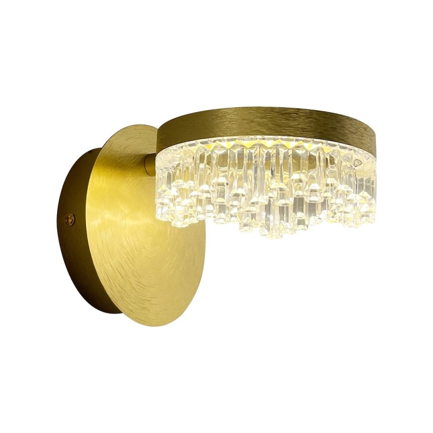 LED fali lámpa LED/4W/230V aranyszínű