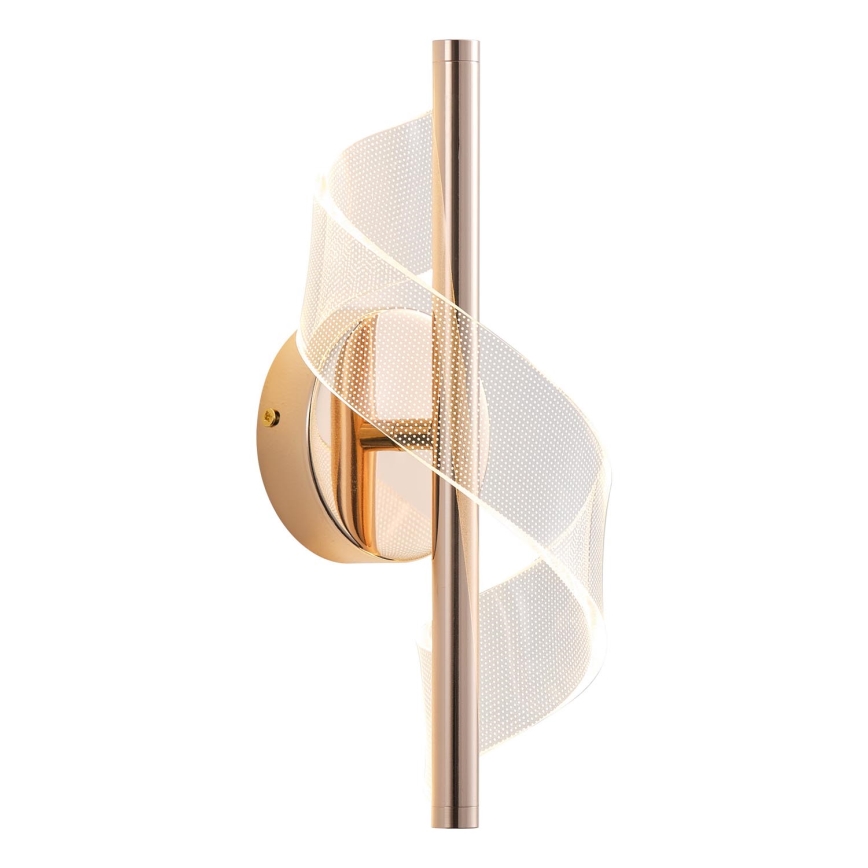 LED Fali lámpa LED/8W/230V 3000K arany