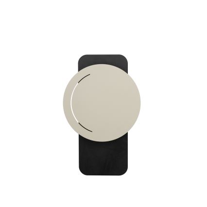 LED fali lámpa LITO LED/7W/230V fekete/bézs