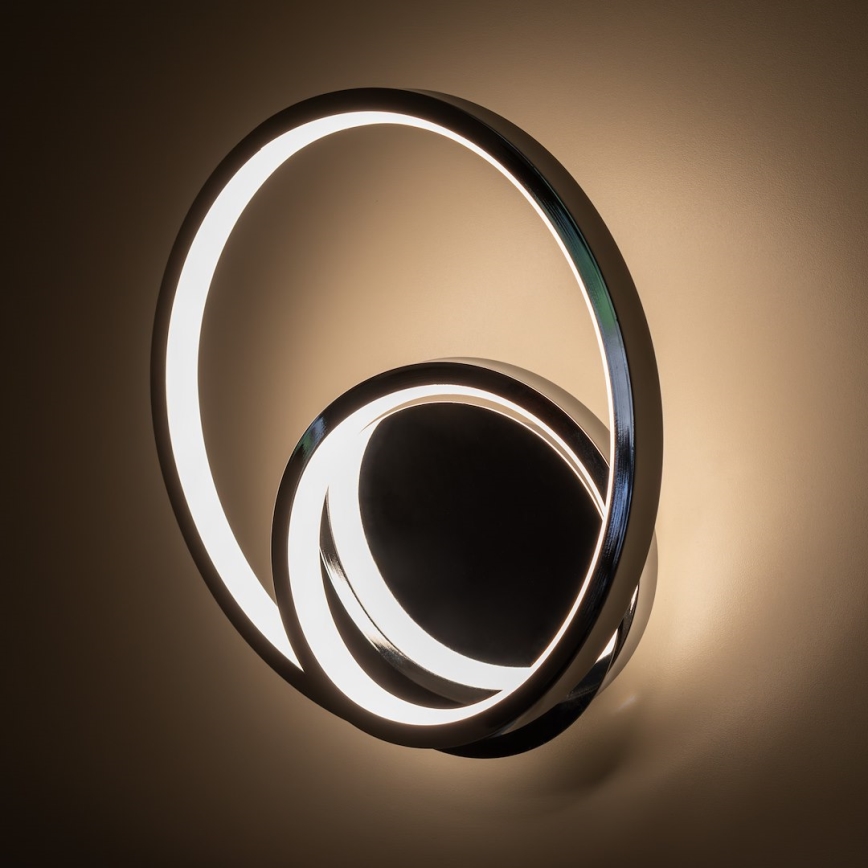 LED Fali lámpa LUCERO LED/13W/230V fényezett króm