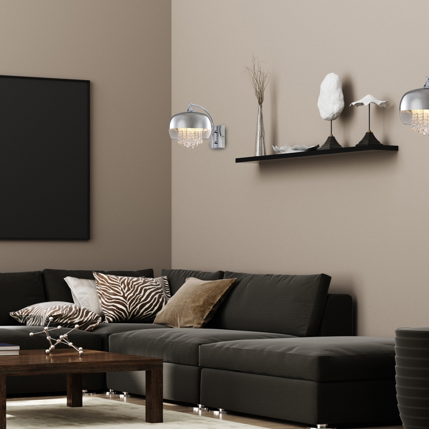 LED Fali lámpa LUNA 1xE14/40W/230V