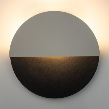 LED fali lámpa LUNA LED/7W/230V átm. 36 cm fekete/bézs