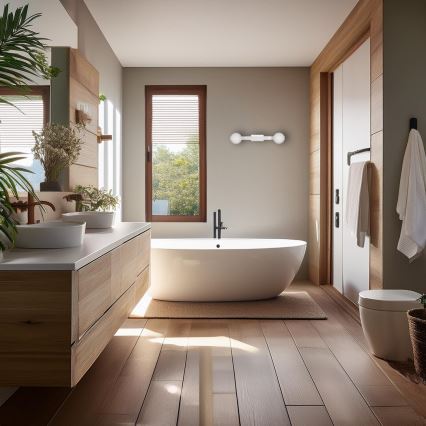 LED Fali lámpa MAGNET LED/13W/230V + 2xG9/60W 3000/4000K fehér