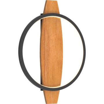 LED fali lámpa MELISA LED/12W/230V fenyő