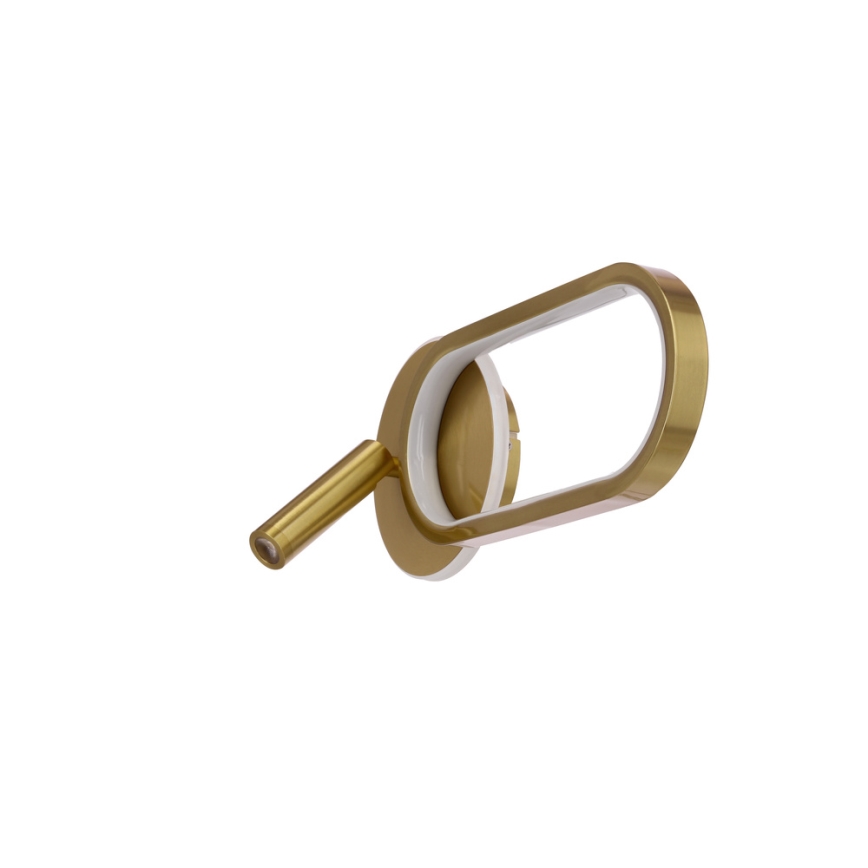 LED Fali lámpa MONET LED/13W/230V + LED/2W 3000/4000/6000K arany