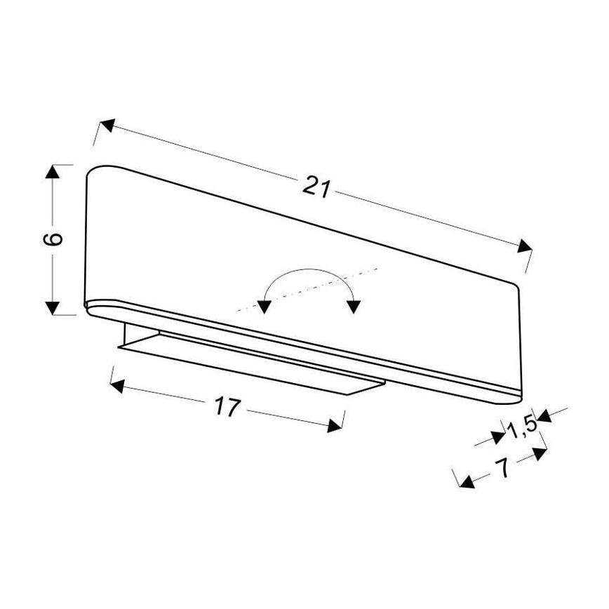 LED Fali lámpa NICOLETTA LED/4W/230V