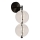 LED fali lámpa PLAYA LED/10W/230V fekete