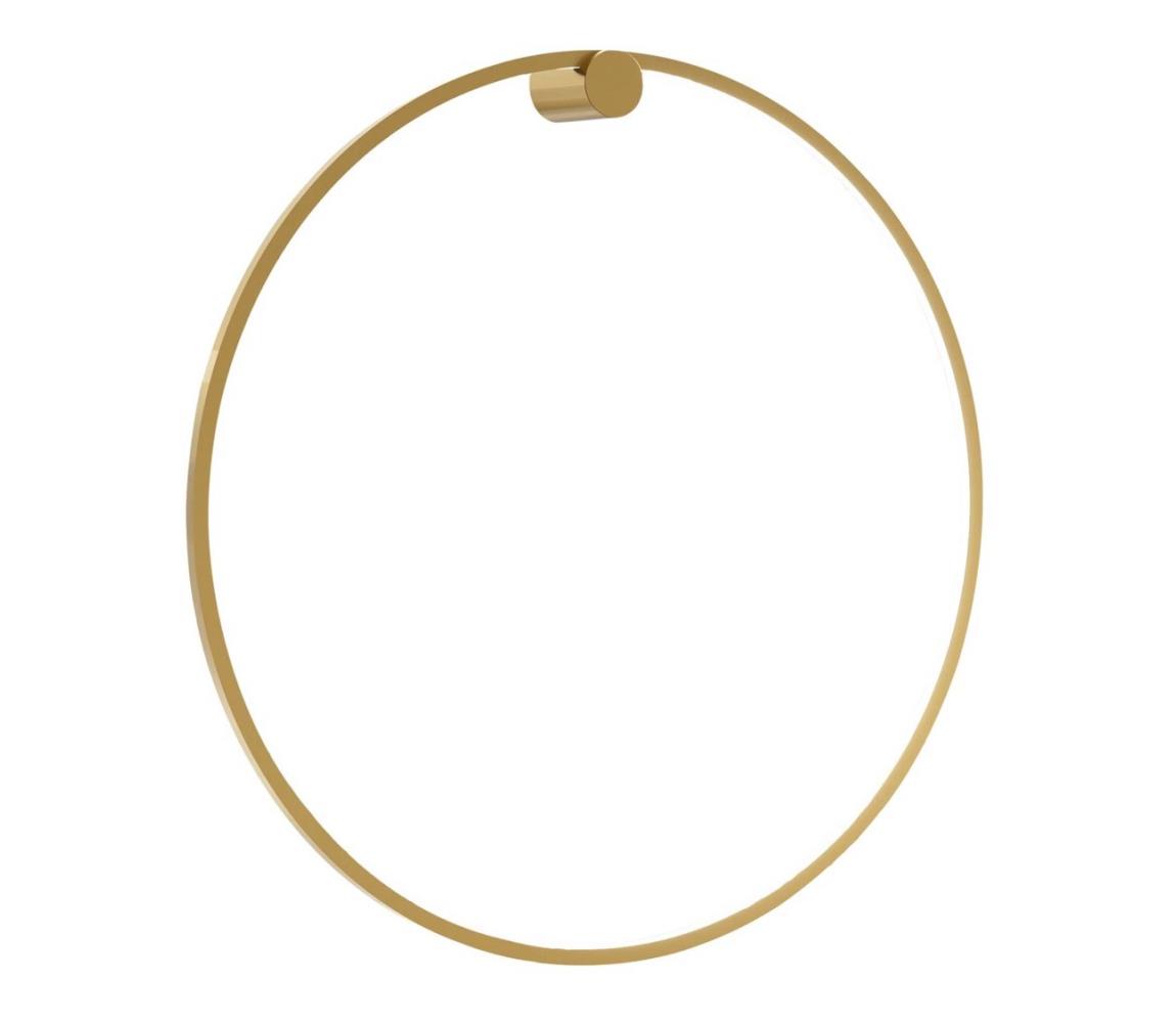 LED fali lámpa SATURNO LED/46W/230V 80 cm átmérő IP44 arany ML8853